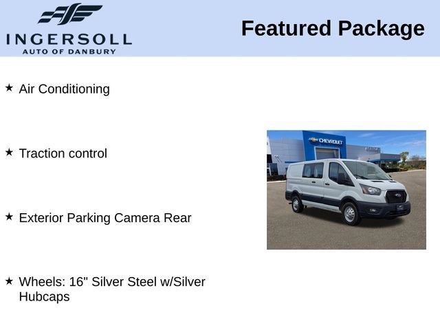 2023 Ford Transit Cargo Van T-250 130" Low Rf 9070 GVWR AWD