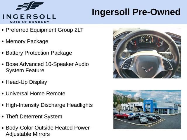 2016 Chevrolet Corvette Stingray 2LT