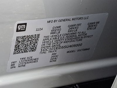 2025 Chevrolet Silverado EV RST - Extended Range