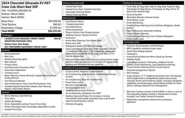 2024 Chevrolet Silverado EV RST