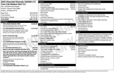 2025 Chevrolet Silverado 2500 HD LTZ
