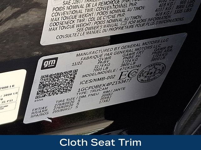 2023 Chevrolet Silverado 1500 Custom