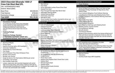 2023 Chevrolet Silverado 1500 LT (2FL)