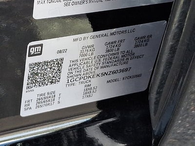 2022 Chevrolet Silverado 1500 LT