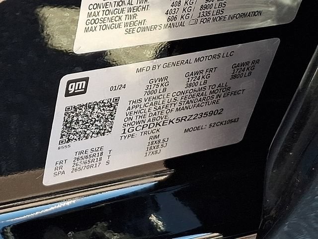 2024 Chevrolet Silverado 1500 LT (2FL)
