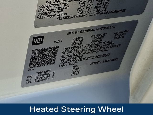 2025 Chevrolet Silverado 1500 LT (2FL)