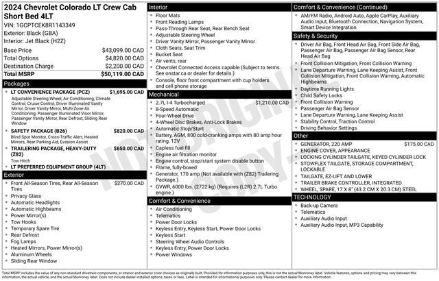 2024 Chevrolet Colorado LT