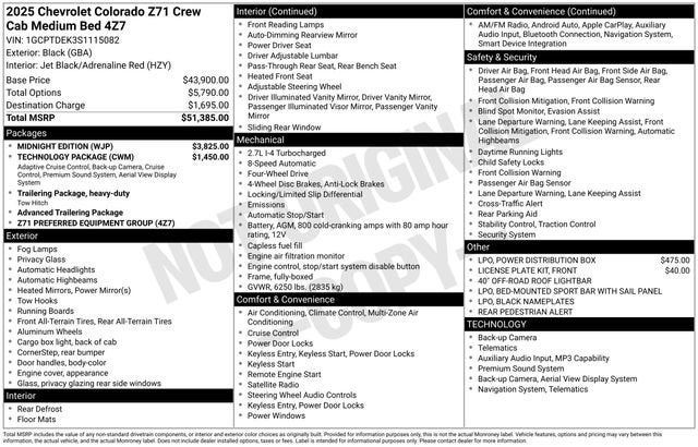 2025 Chevrolet Colorado Z71