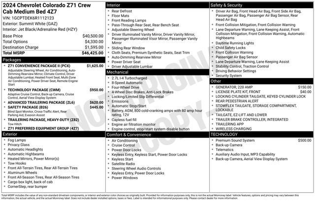 2024 Chevrolet Colorado Z71