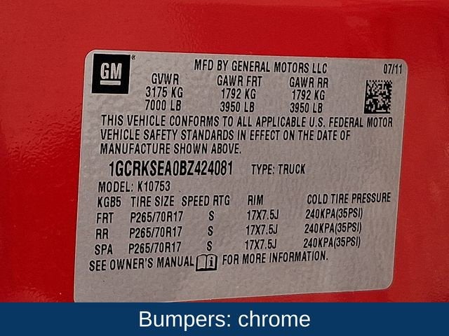 2011 Chevrolet Silverado 1500 LT