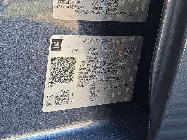 2020 Chevrolet Silverado 1500 LT