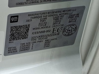 2025 Chevrolet Silverado 1500 RST