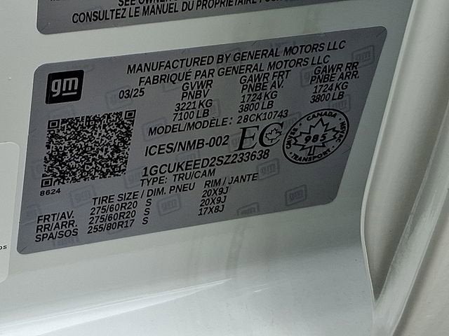 2025 Chevrolet Silverado 1500 RST