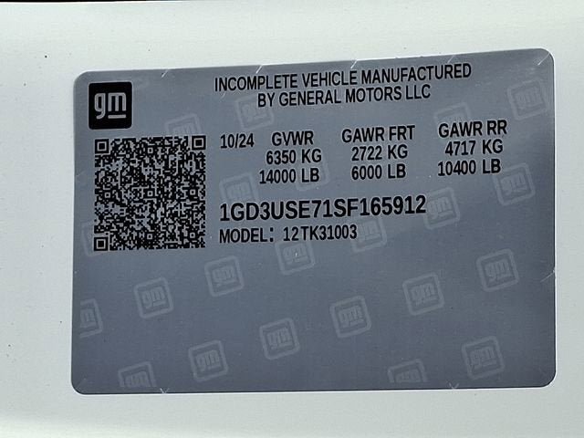 2025 GMC Sierra 3500 HD Chassis Cab Pro