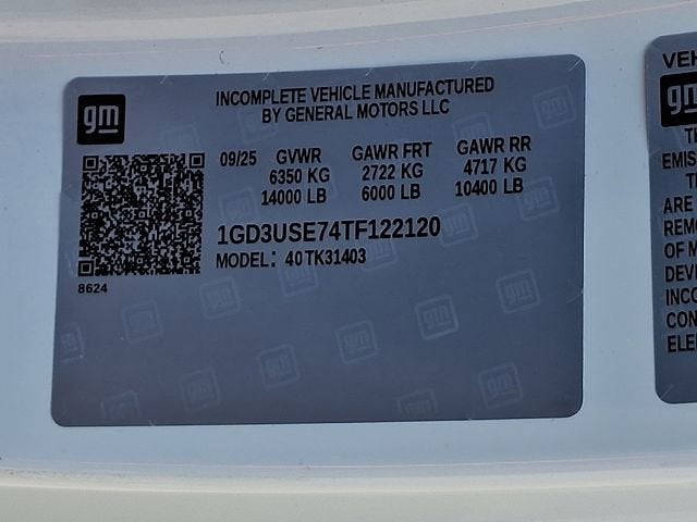 2026 GMC Sierra 3500 HD Chassis Cab Pro
