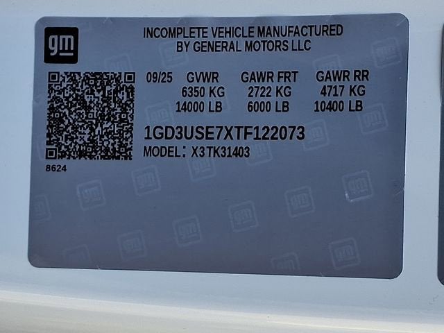 2026 GMC Sierra 3500 HD Chassis Cab Pro