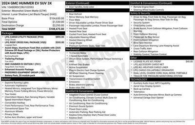 2024 GMC HUMMER EV SUV 3X