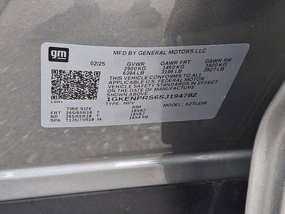 2025 GMC Acadia AT4