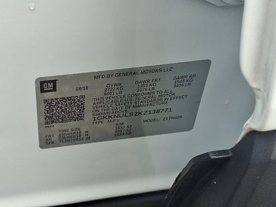 2019 GMC Acadia SLT