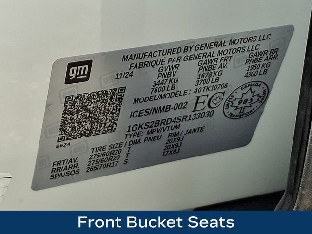 2025 GMC Yukon Elevation