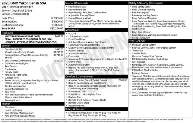 2023 GMC Yukon Denali