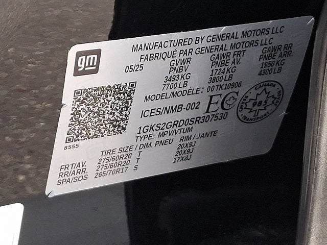 2025 GMC Yukon XL Elevation