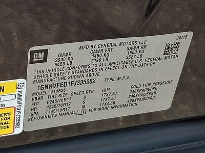 2015 Chevrolet Traverse LS