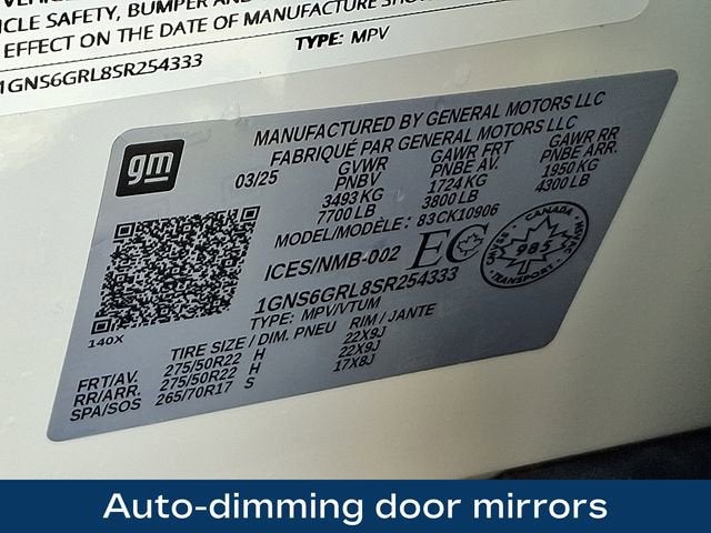 2025 Chevrolet Suburban High Country