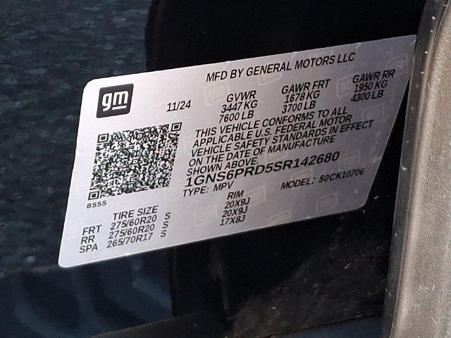 2025 Chevrolet Tahoe Z71