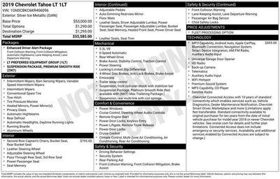 2019 Chevrolet Tahoe LT