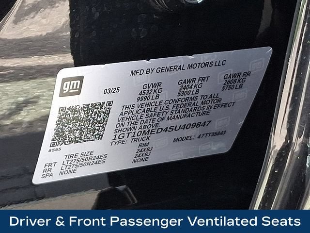 2025 GMC Sierra EV Extended Range Denali
