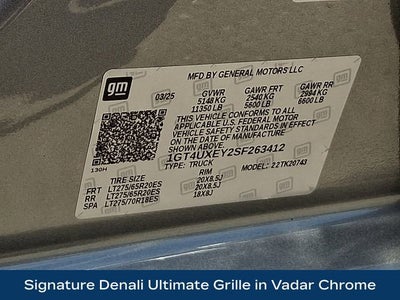2025 GMC Sierra 2500 HD Denali Ultimate