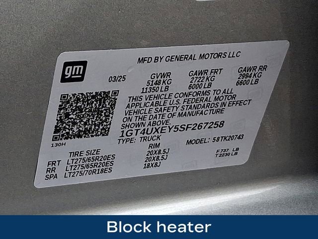 2025 GMC Sierra 2500 HD Denali Ultimate