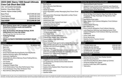 2025 GMC Sierra 1500 Denali Ultimate