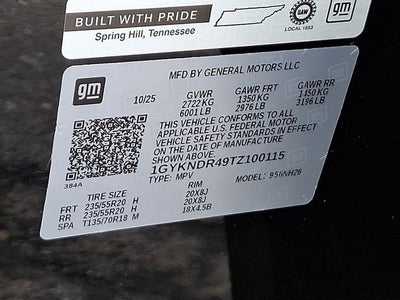 2026 Cadillac XT5 Premium Luxury