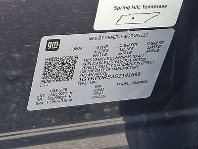 2025 Cadillac XT6 Premium Luxury
