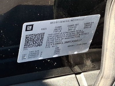 2021 Cadillac Escalade ESV Premium Luxury Platinum