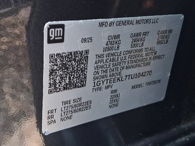 2026 Cadillac ESCALADE IQ Sport