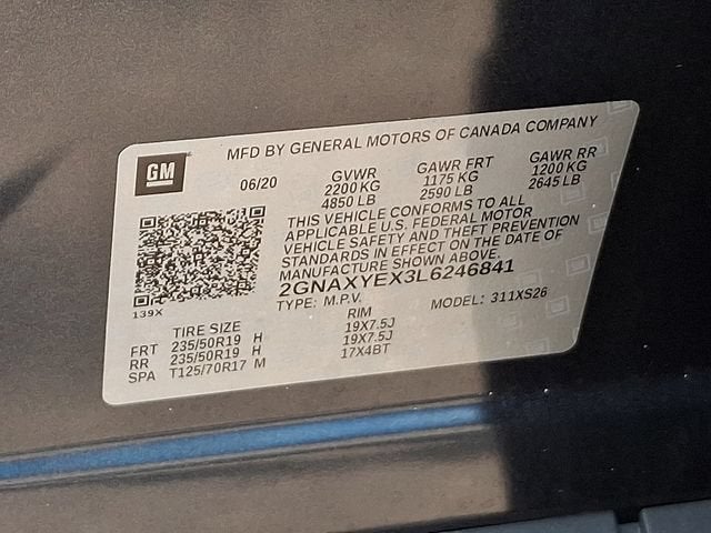 2020 Chevrolet Equinox Premier