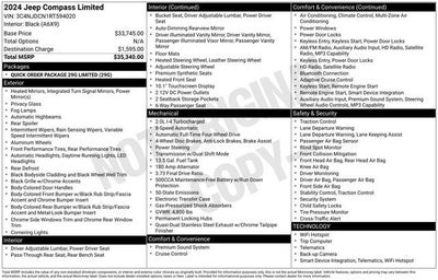 2024 Jeep Compass Limited 4x4