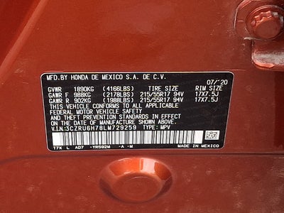2020 Honda HR-V AWD EX-L
