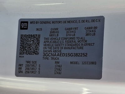 2025 Chevrolet Silverado 1500 WT