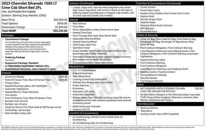 2023 Chevrolet Silverado 1500 LT (2FL)