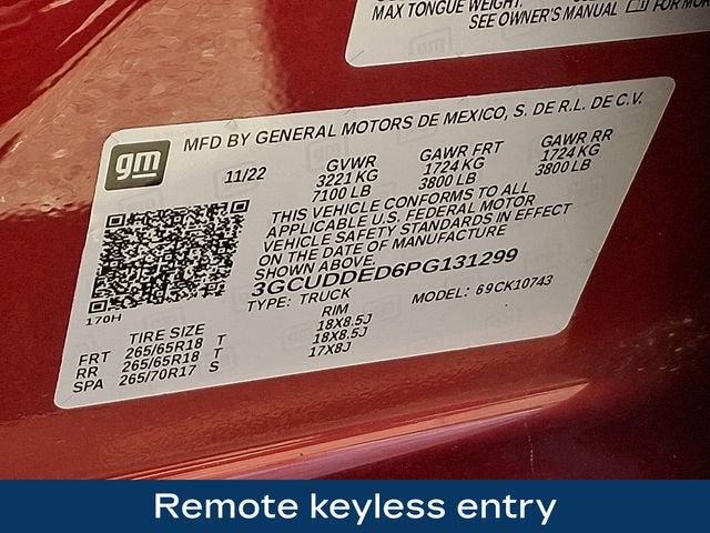 2023 Chevrolet Silverado 1500 LT