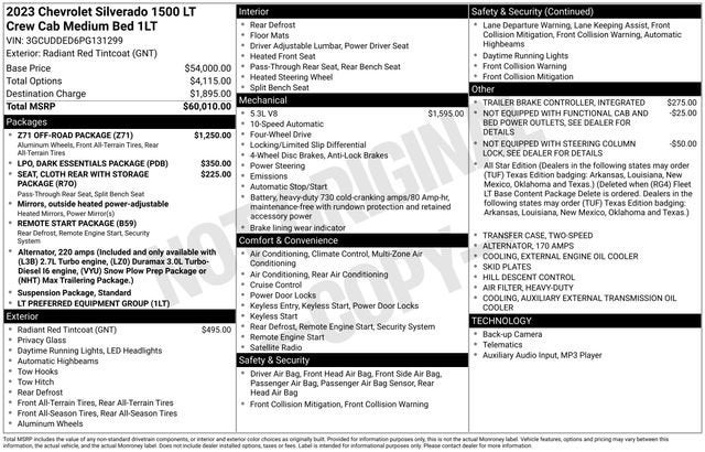 2023 Chevrolet Silverado 1500 LT