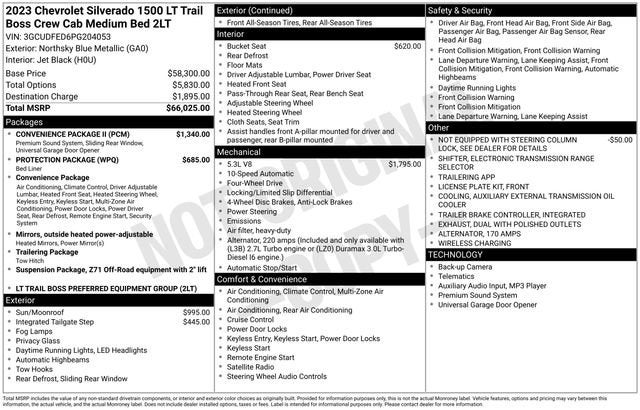 2023 Chevrolet Silverado 1500 LT Trail Boss
