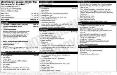 2025 Chevrolet Silverado 1500 LT Trail Boss