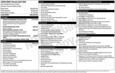 2020 GMC Terrain SLE