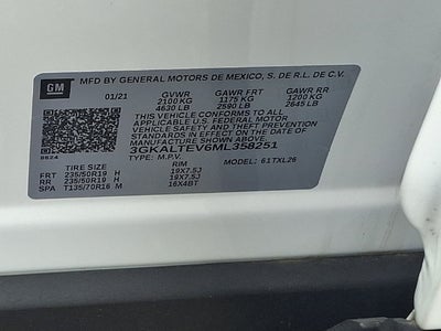 2021 GMC Terrain SLE