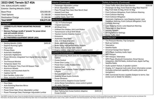 2023 GMC Terrain SLT